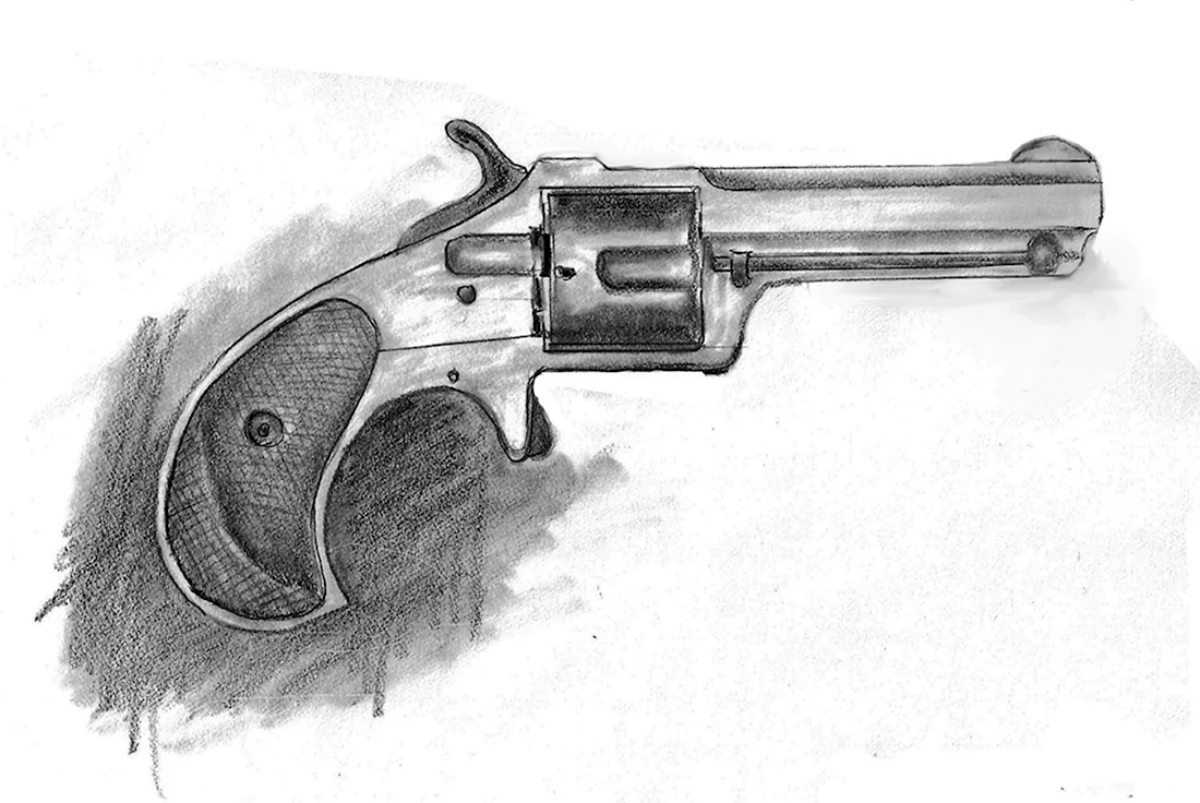Револьвер карандашом