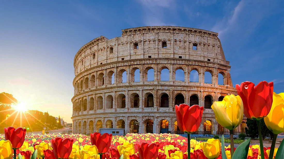 Рим весной Италия