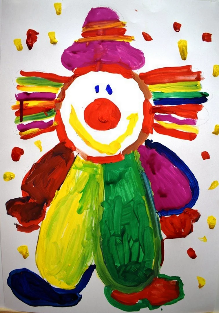 Рисование для детей красками