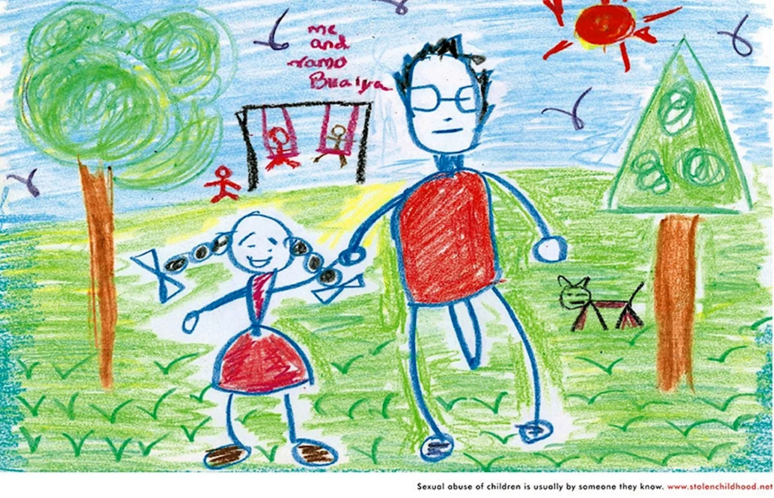 Рисунки пятилетних детей