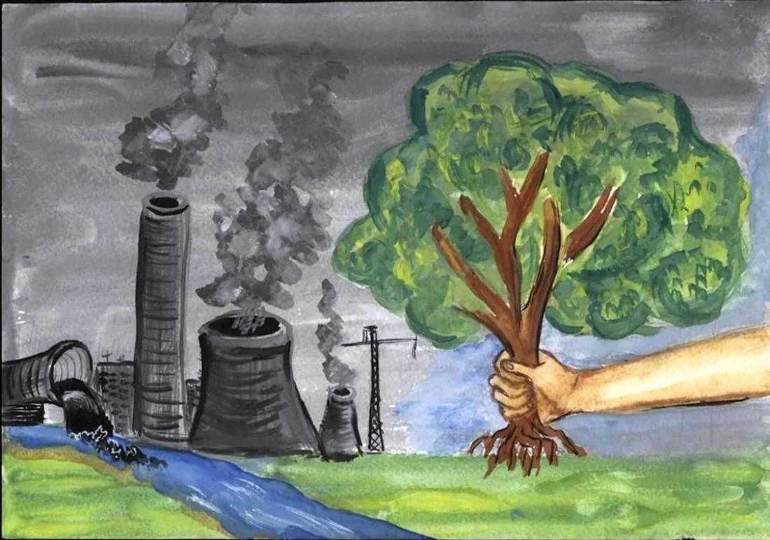 Рисунок на тему экология