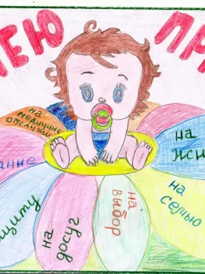 Рисунок на тему права ребенка