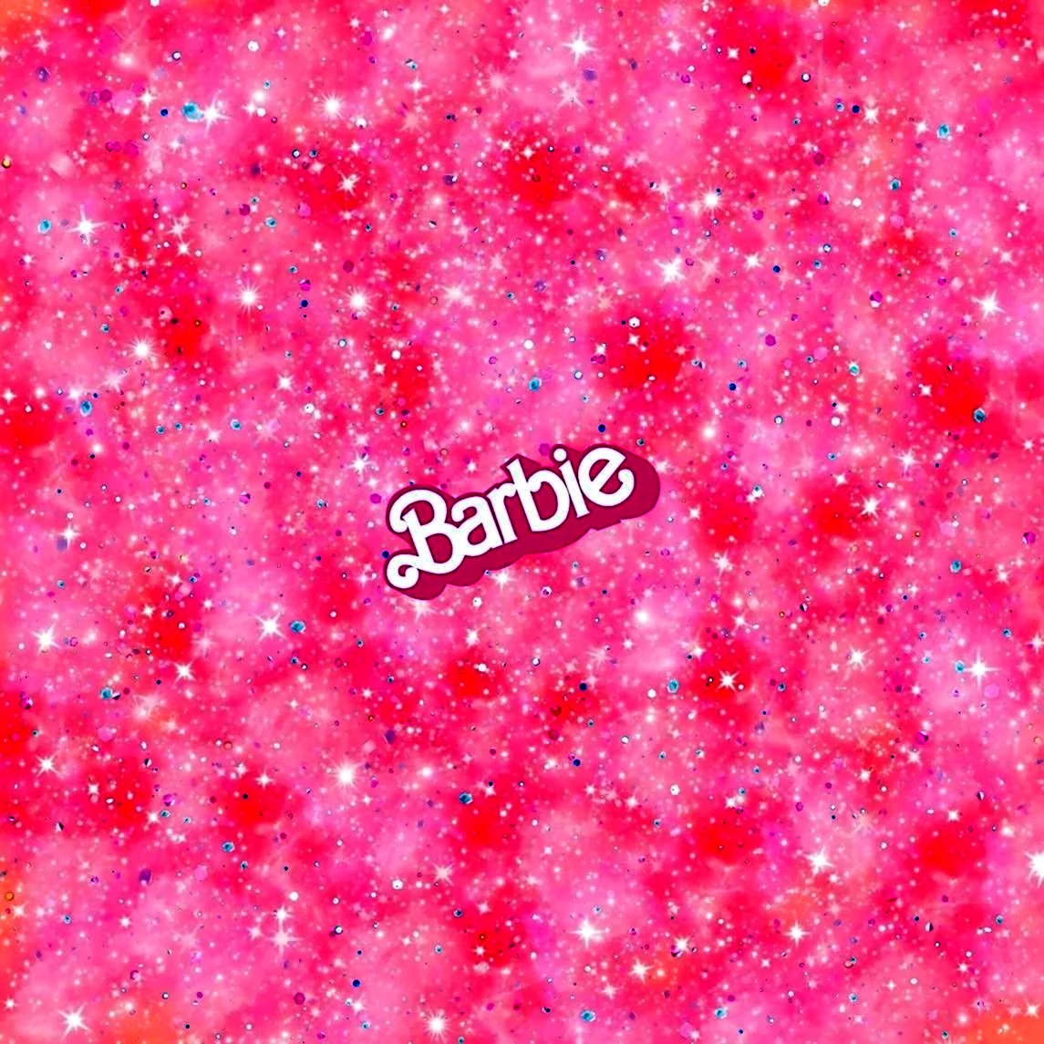 Розовый фон Барби