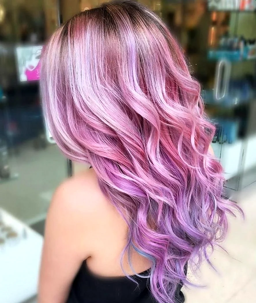 Руссо лавандовый цвет волос