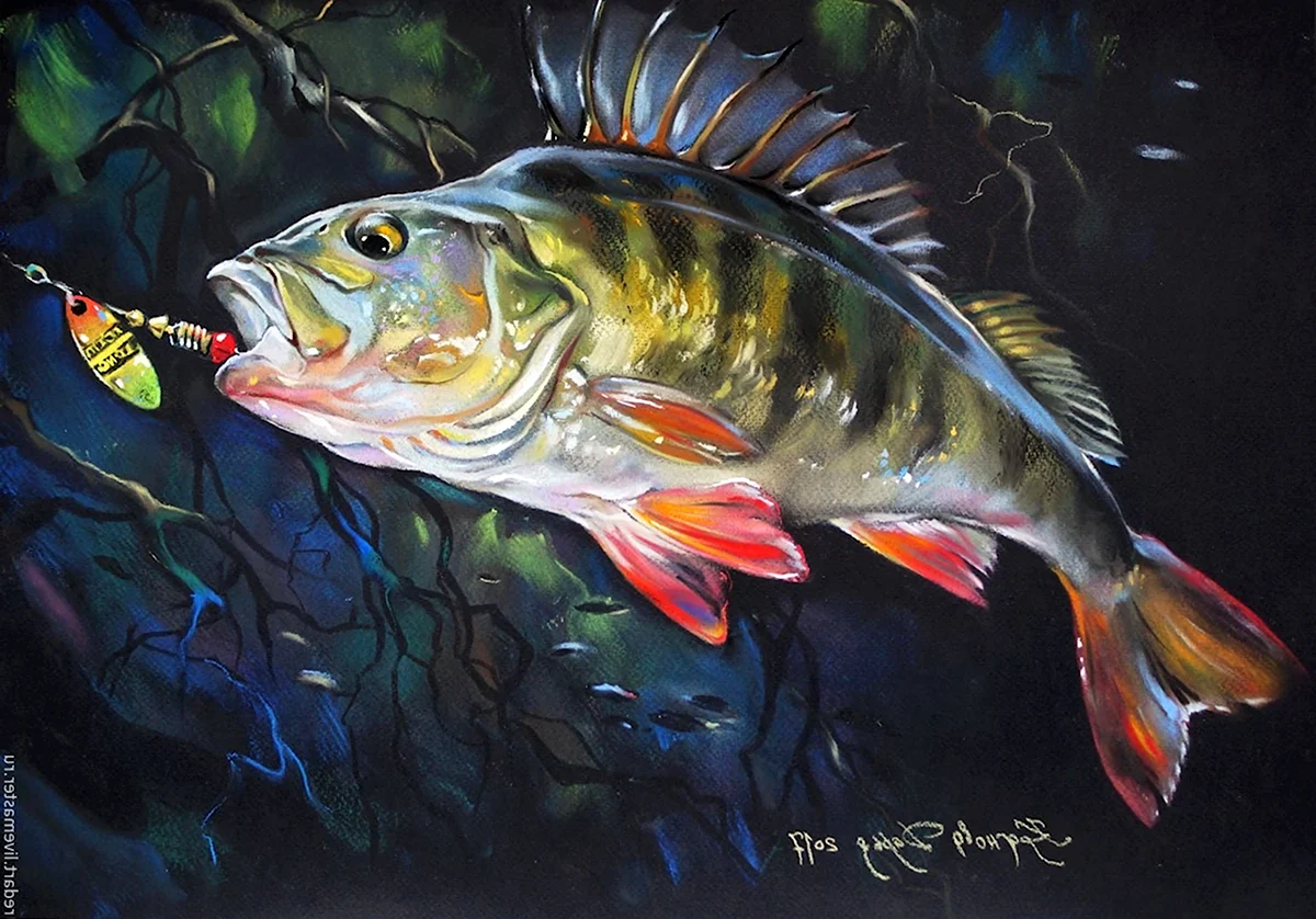 Рыбы картины художников