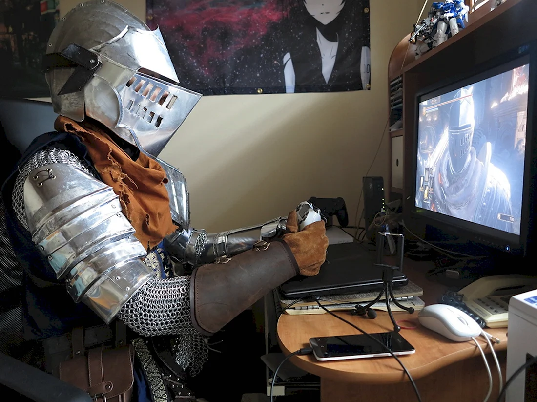 Рыцарь за компьютером