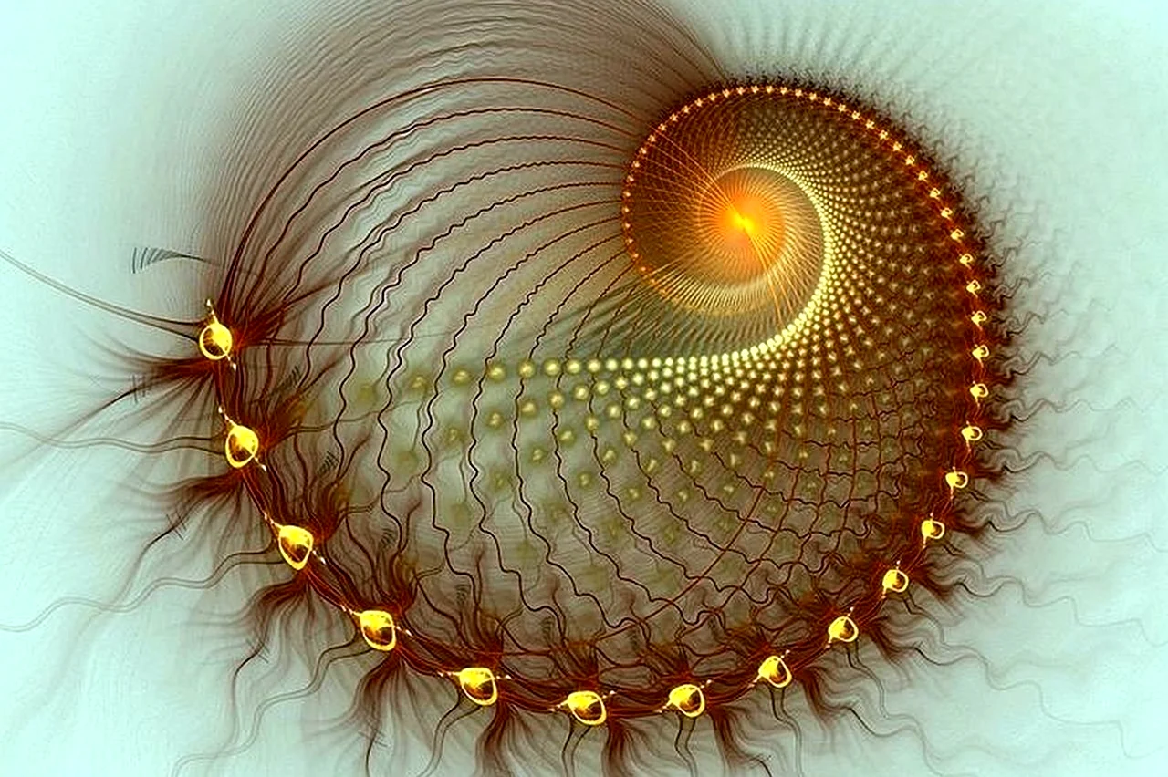 Сакральная геометрия спираль Фибоначчи