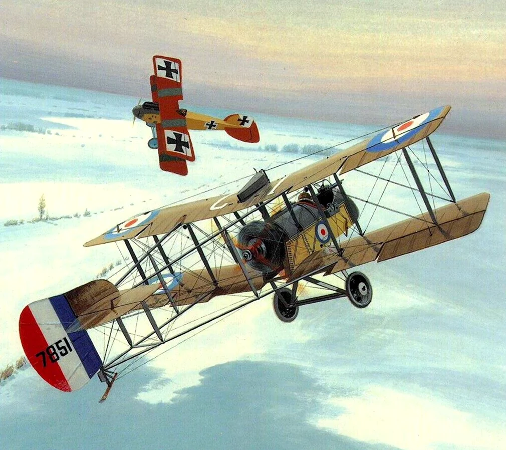 Самолет Фоккер 1914