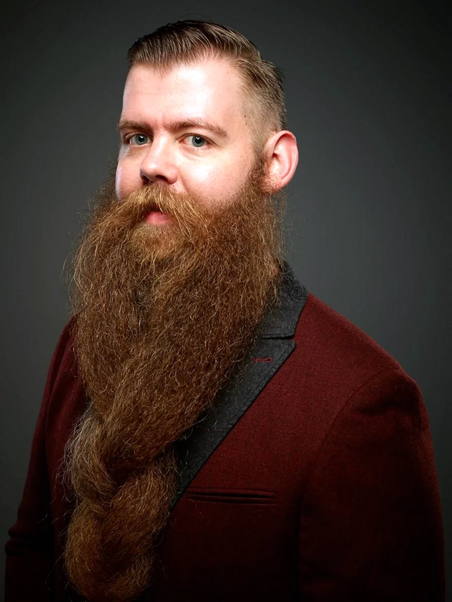 «Шкиперская» борода рыжая