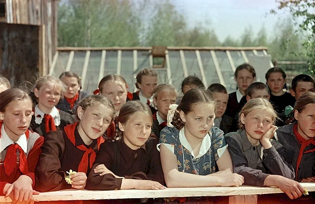 Школьники СССР