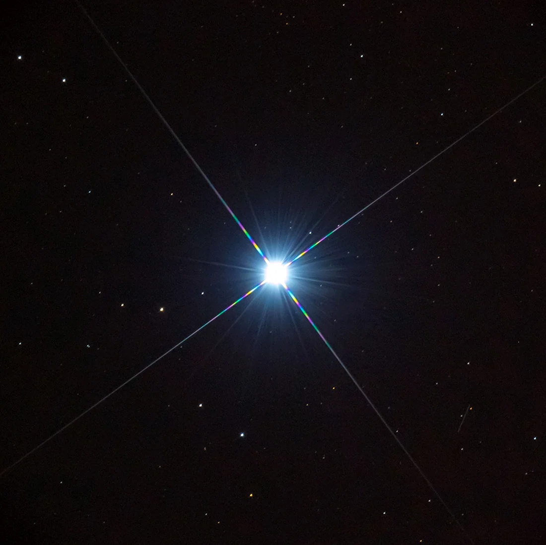 Сириус звезда в телескоп
