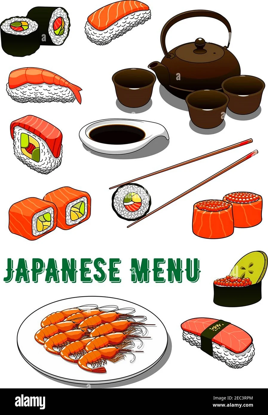 Соевый соус рисунок для суши