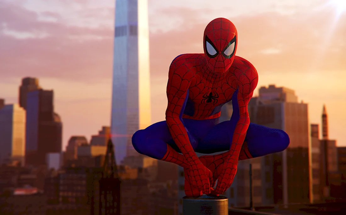 Spider man ps4 into the Spider Verse Suit