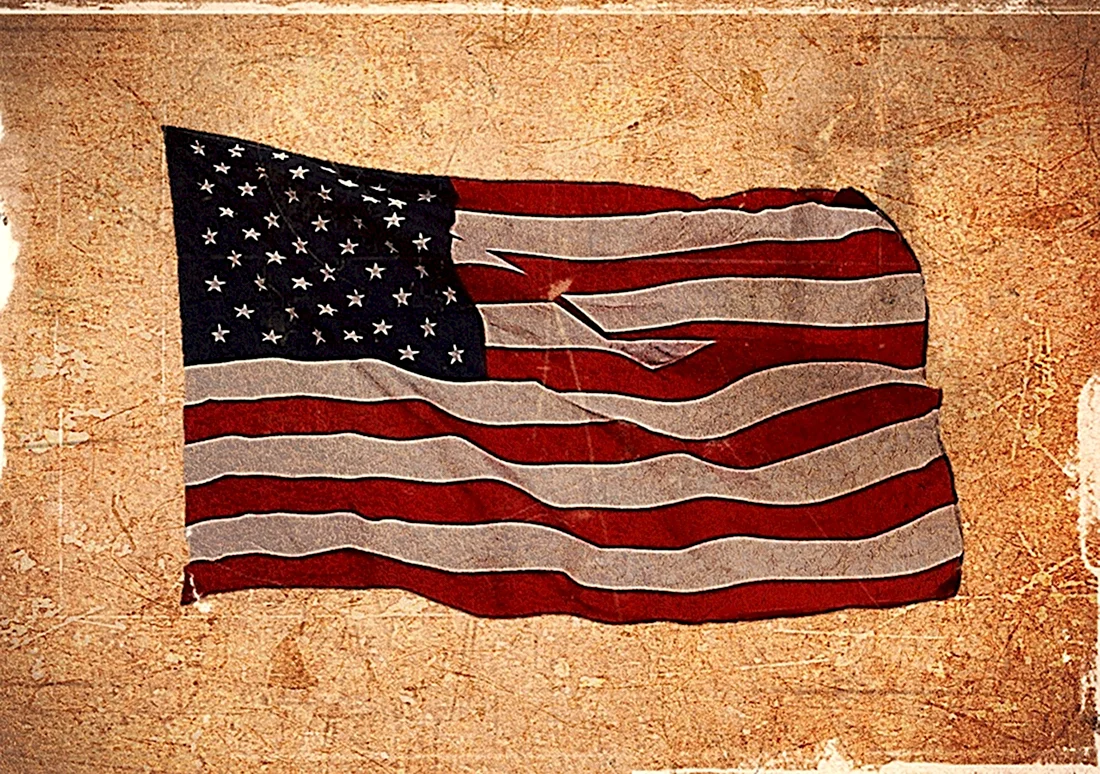США 19 век флаг