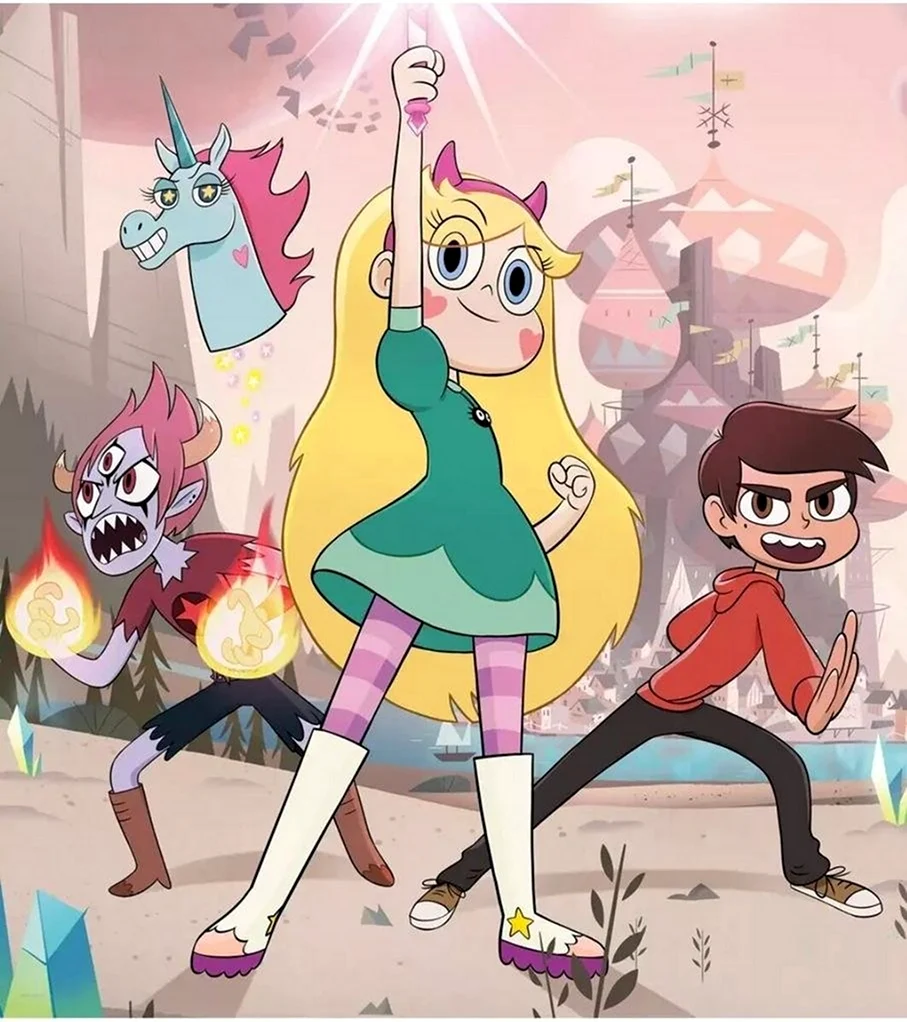 Star vs the Forces of Evil between friends оригинал