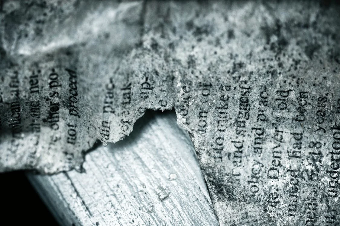 Старинные надписи на бумаге