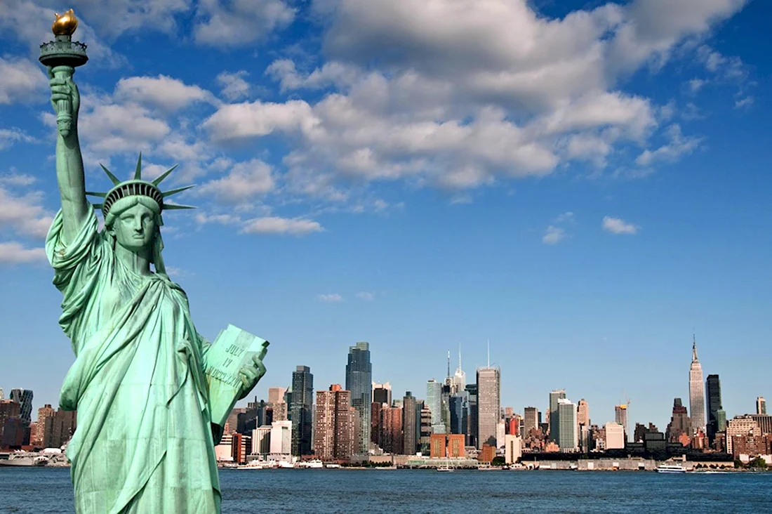 Статуя свободы Нью-Йорк