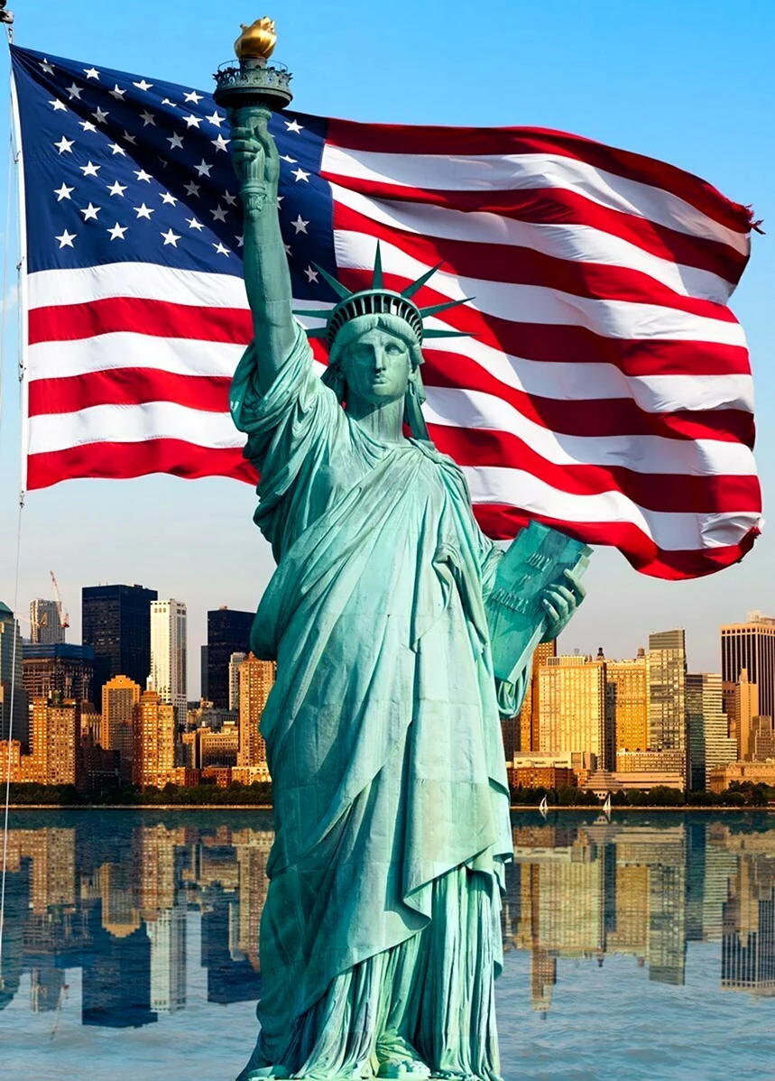 Статуя свободы Соединённые штаты Америки