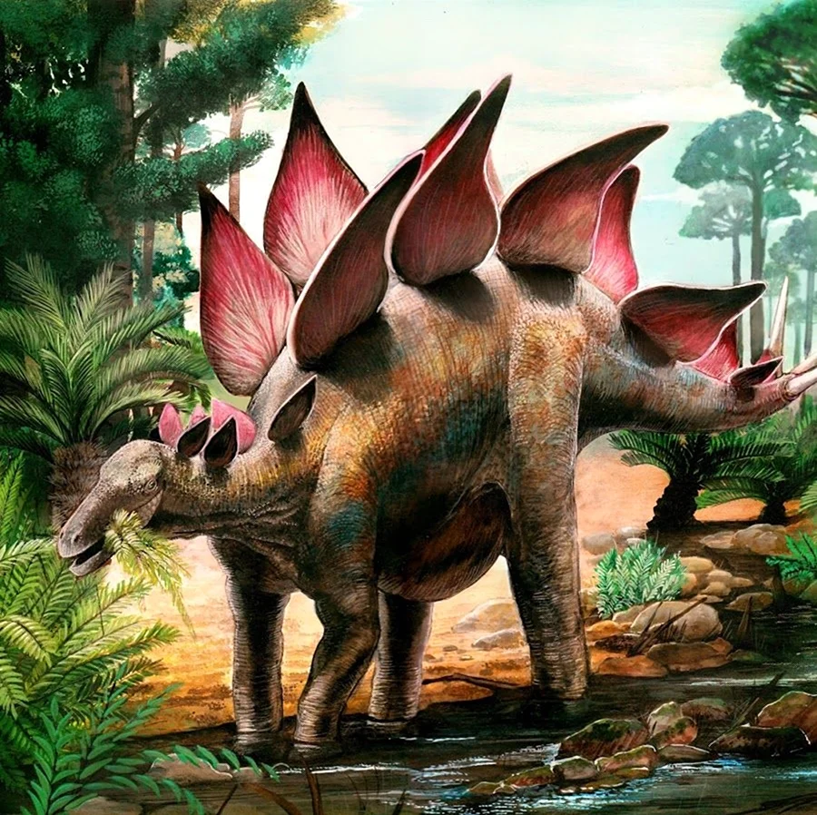 Стегозавр парк Юрского периода