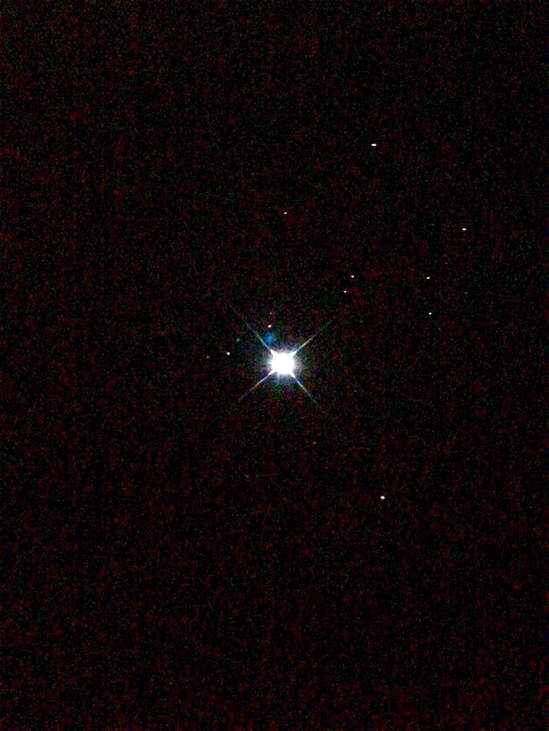 Стивенсон звезда в телескоп