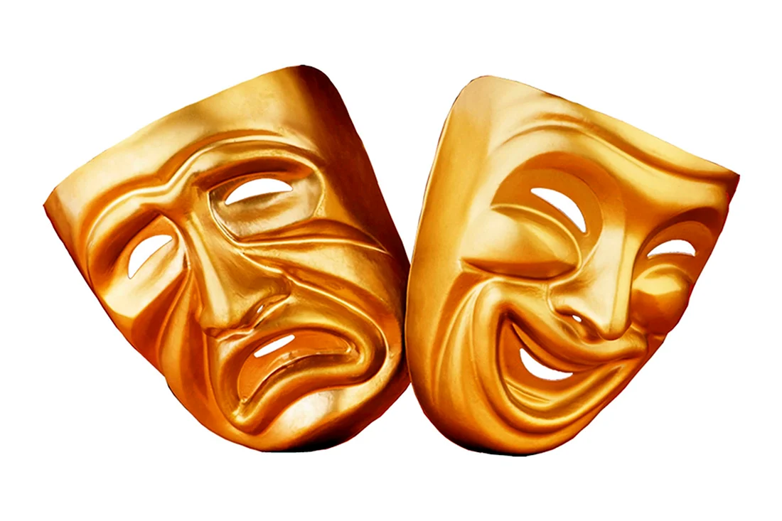 Театральная маска символ театра