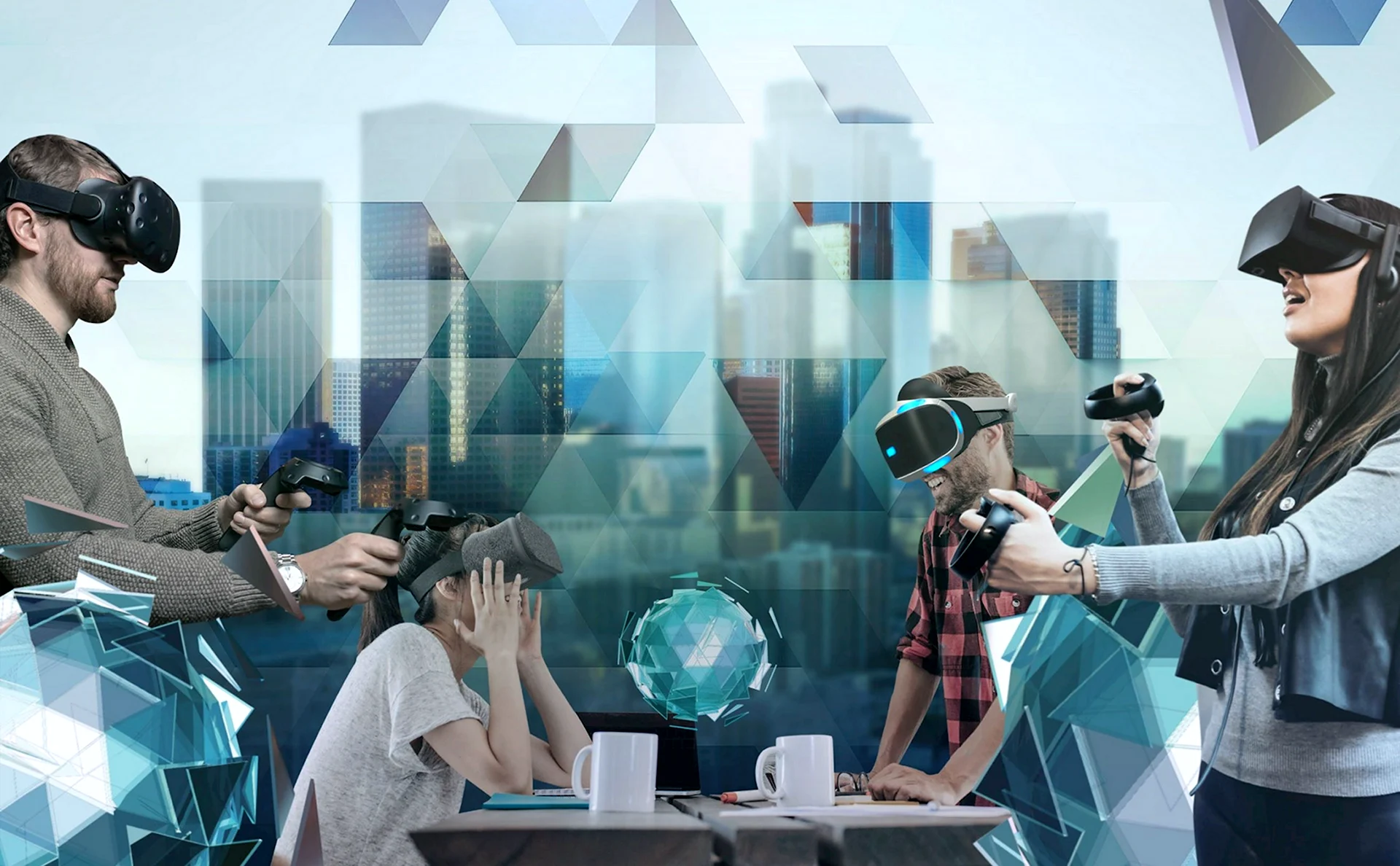 Технология ar augmented reality и VR Virtual reality