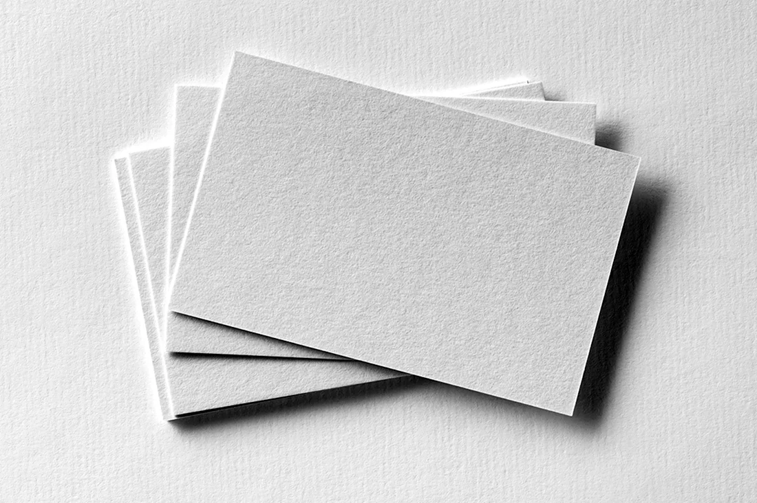 Текстурная бумага для визиток