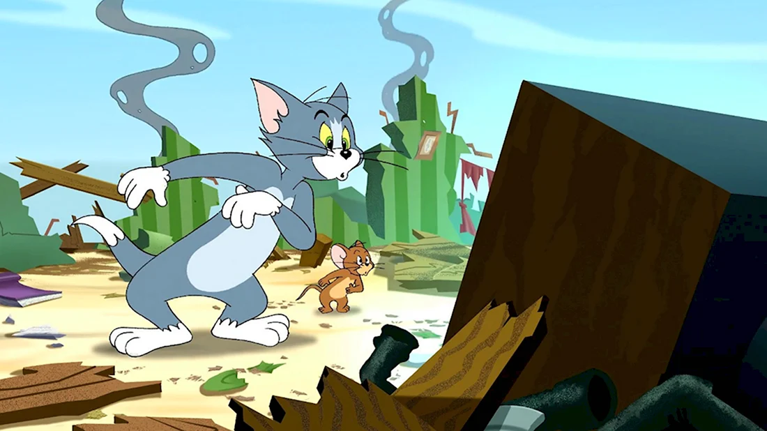 Том и Джерри быстрый и бешеный мультфильм 2005