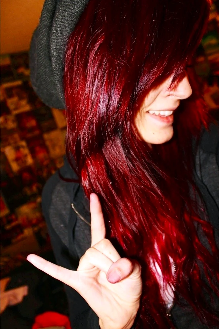 Тоника красный янтарь на темные волосы