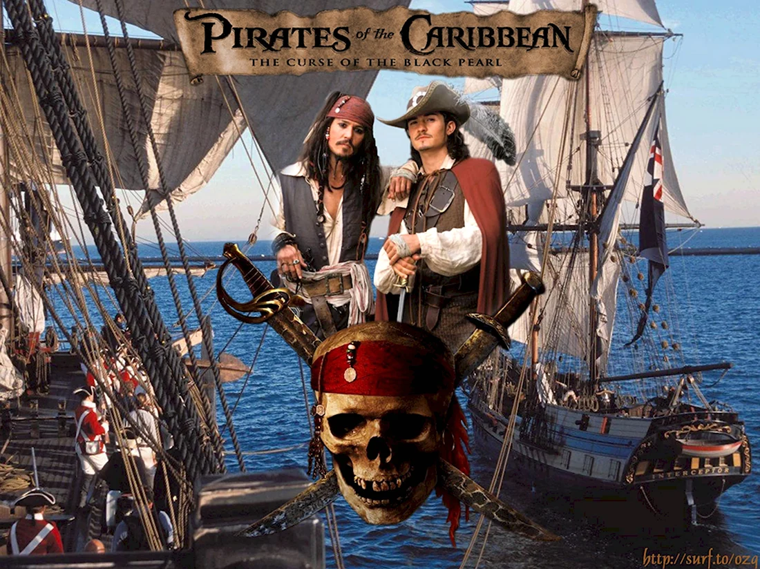 Тортуга корабль пираты Карибского моря