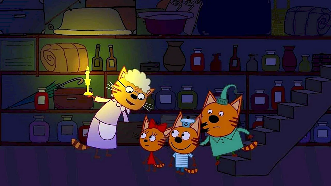 Три кота мультфильм 2 сезон