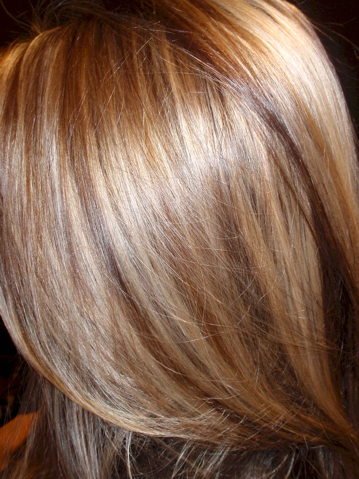 Цвет волос карамель с мелированием