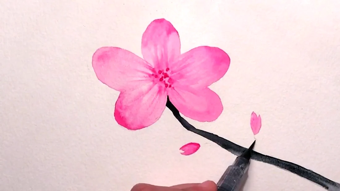 Цветок Сакуры туториал