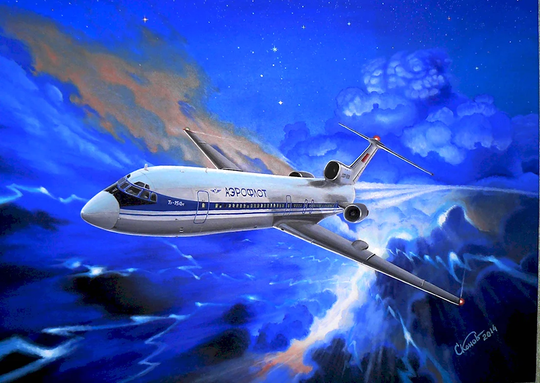 Ту-154 картина