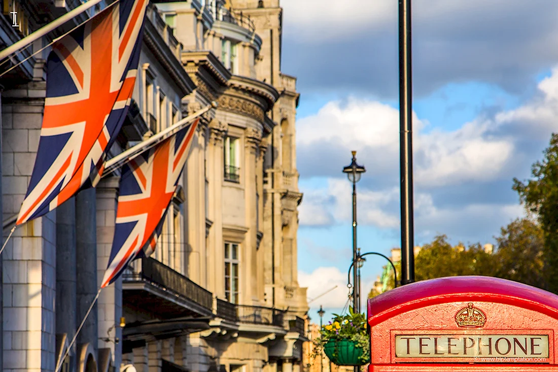 Великобритания Лондон флаг