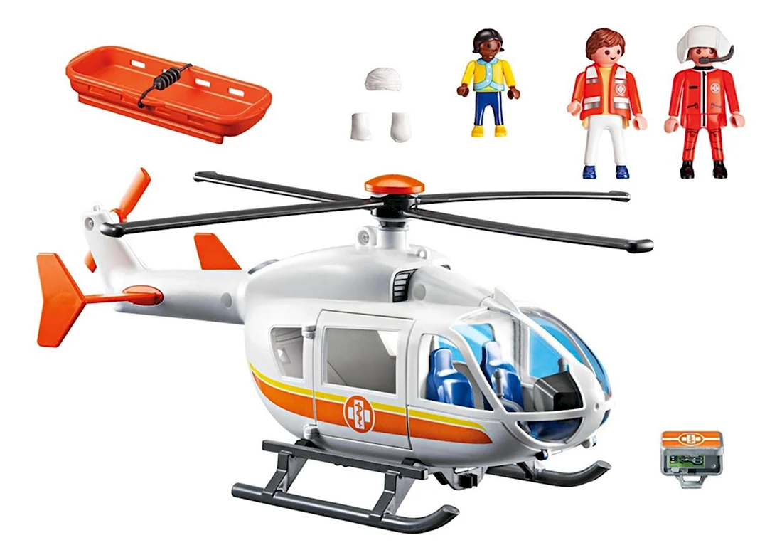 Вертолет спасательный Плеймобил