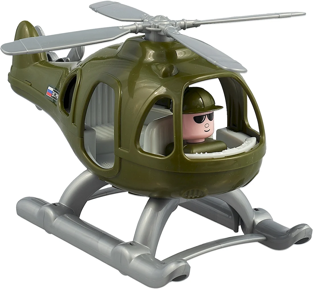 Вертолет военный Гром-сафари Полесье 67715