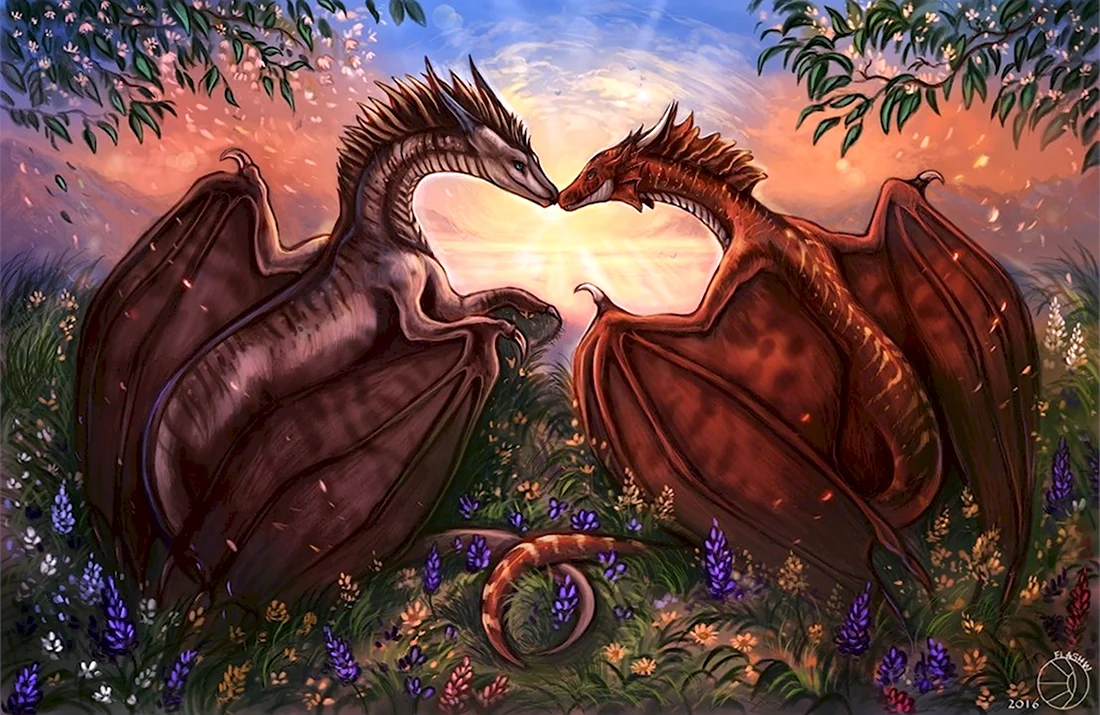 Влюбленный дракон