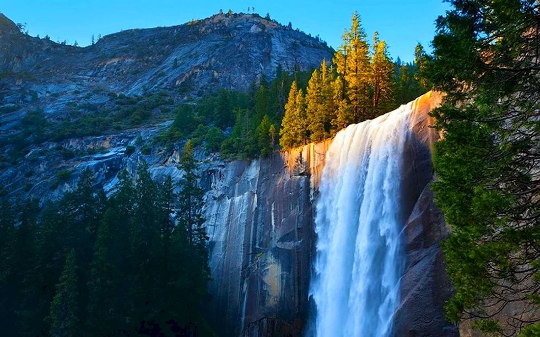 Водопад Вернал Калифорния США