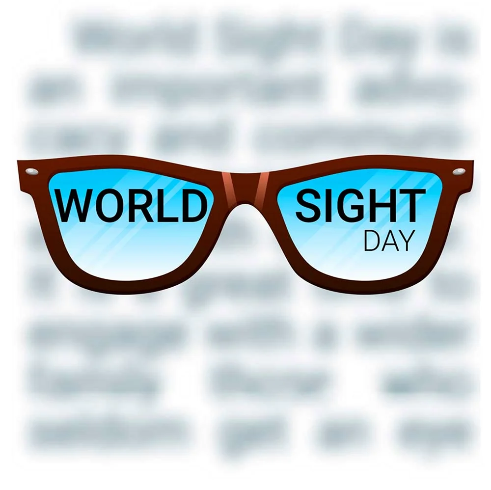 Всемирный день зрения вектор