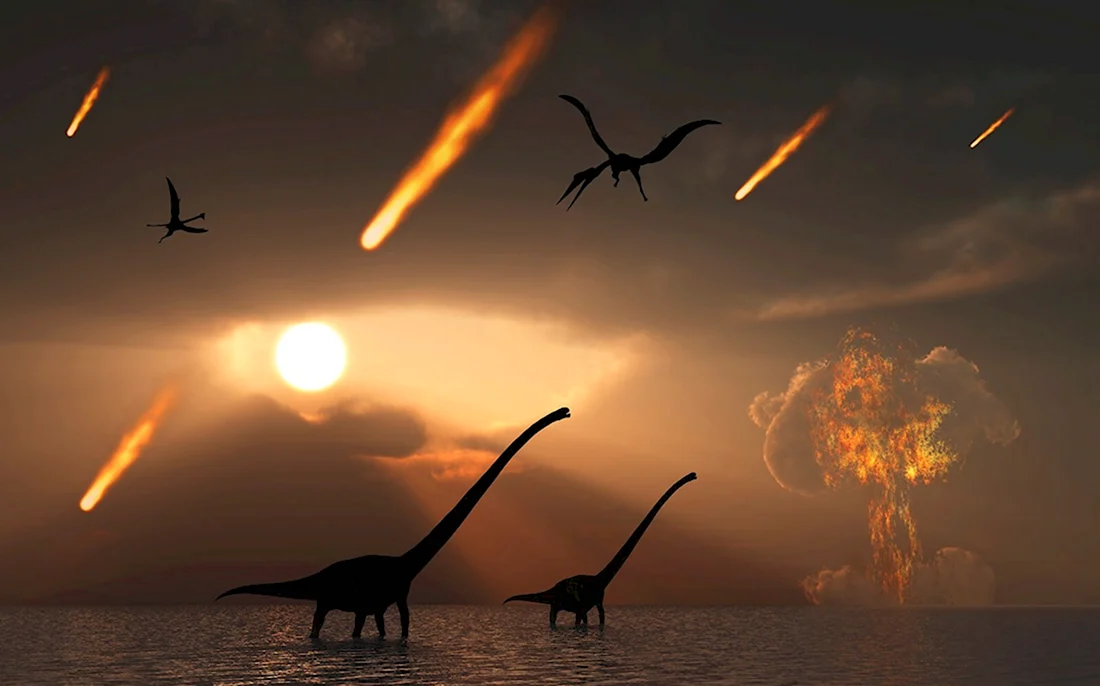 Вымирание динозавров падение астероида