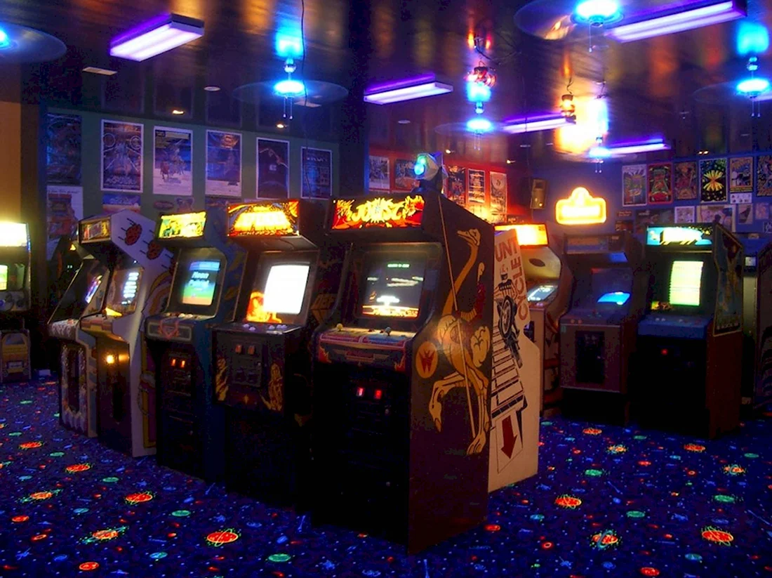 Зал игровых автоматов аркада