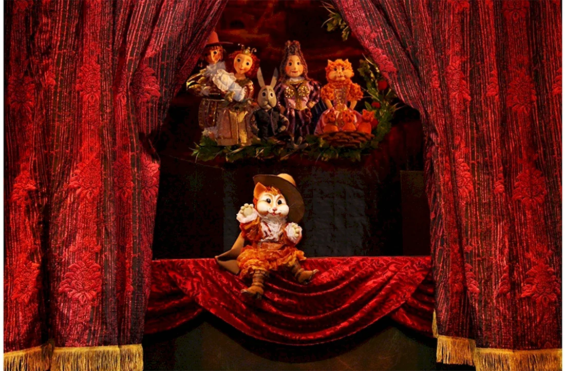 Занавес для кукольного театра