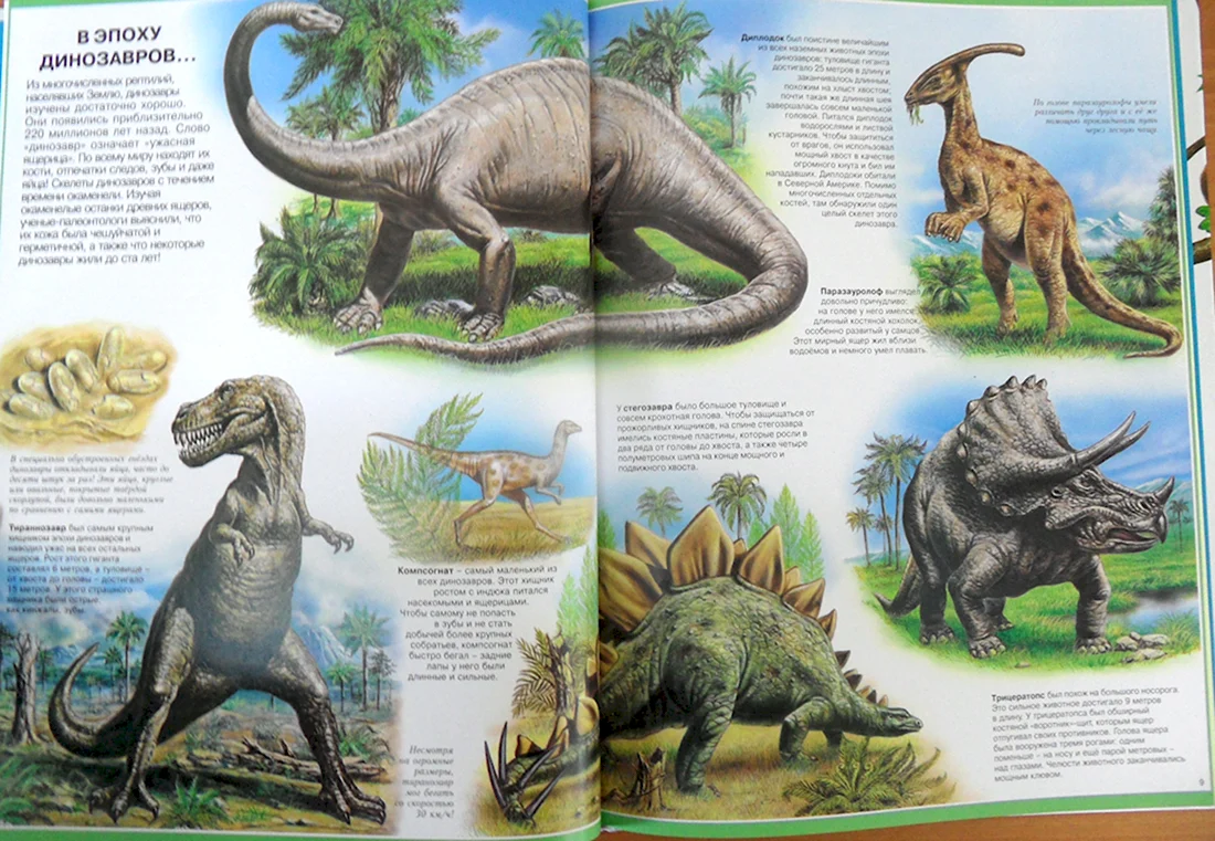 Занимательный атлас динозавры