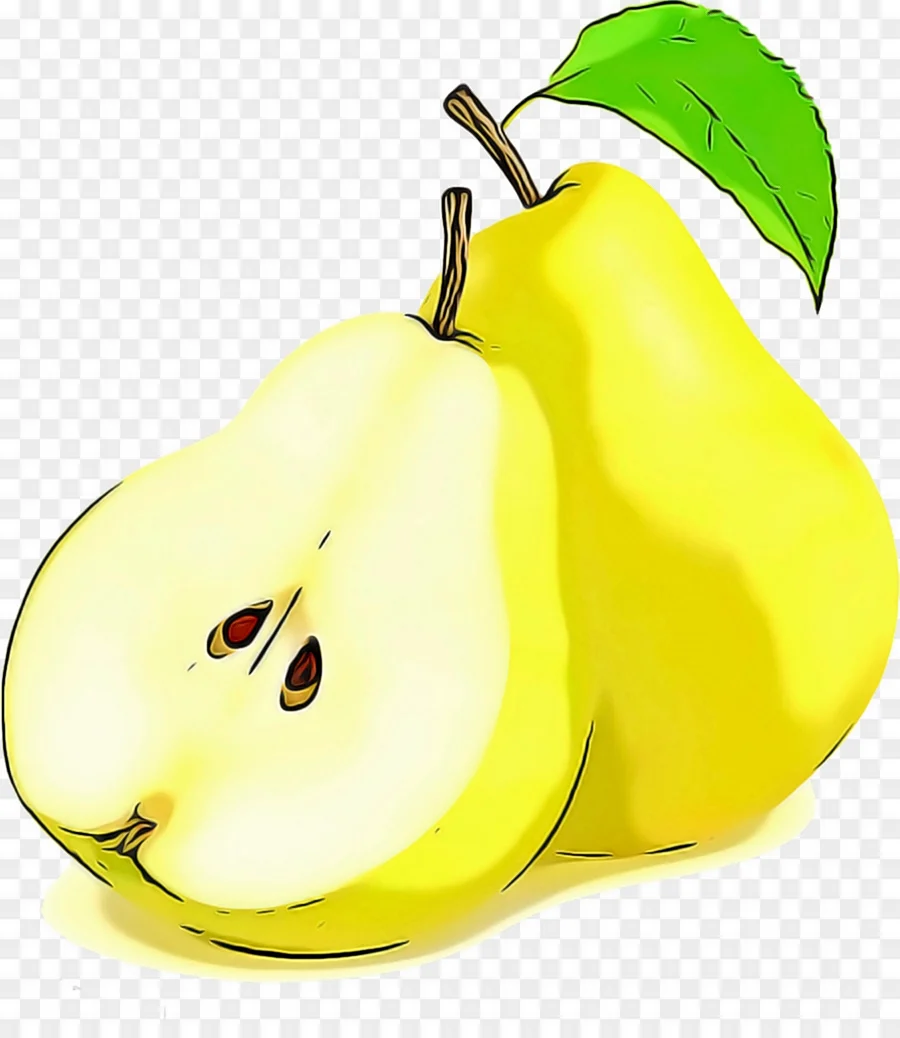 Желтые фрукты рисунок