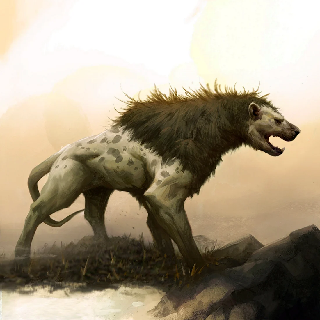 Жеводанский зверь гиена