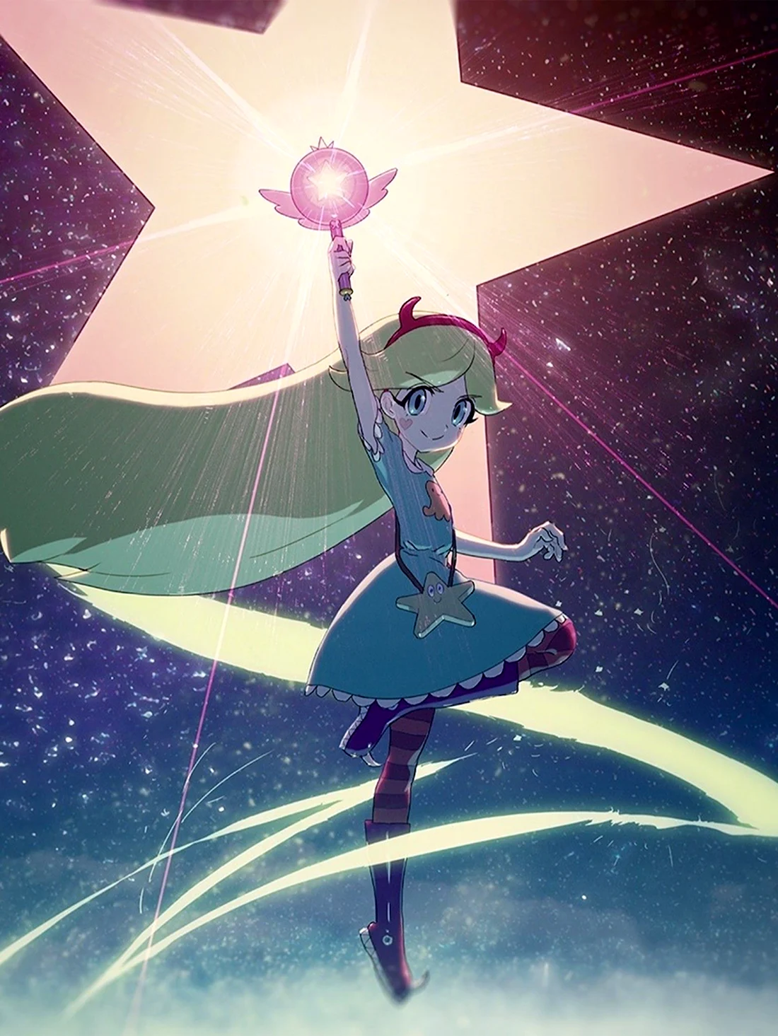 Звёздная принцесса и силы зла аниме