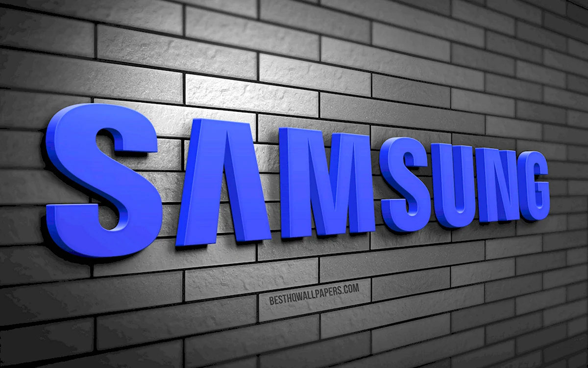 3d логотип Samsung