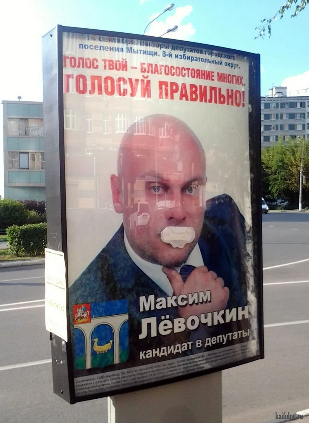 Агитационные предвыборные плакаты