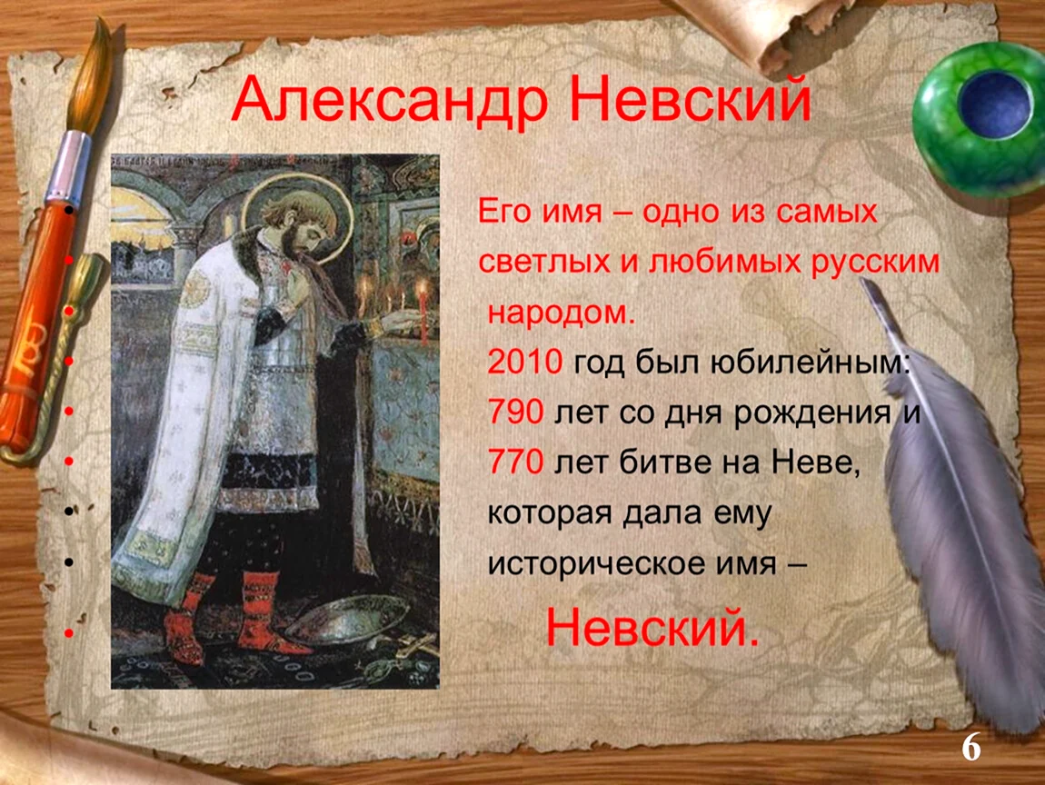 Александр Невский день ангела